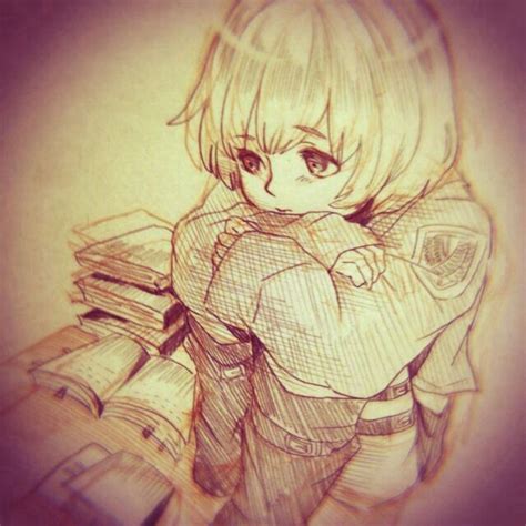 Pin De Abc Efg En Anime Armin Shingeky Dibujos