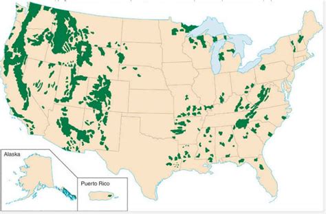 National Forest System Map