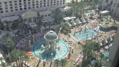 Caesars Palace Premium Studio Pool View 1 Queen Size Bed Youtube