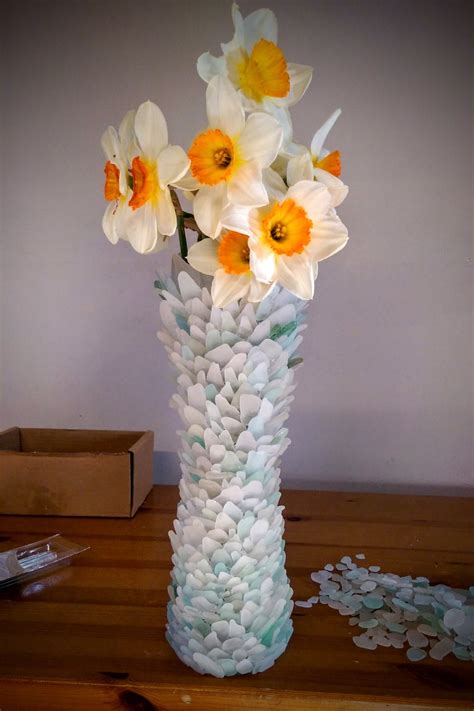 Unique Sea Glass Seaglass Vase By Naomi