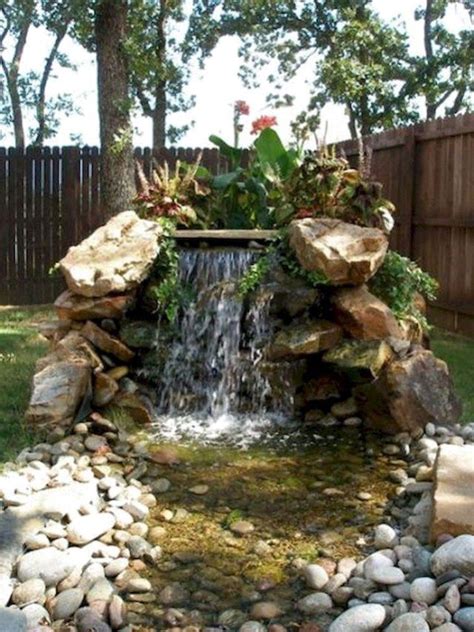 58 Amazing Backyard Waterfall And Pond Landscaping Ideas 57 Home