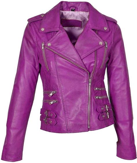 women s genuine lambskin leather jacket handmade jacket etsy purple leather jacket leather