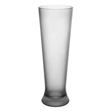 Polycarbonate Frosted Pilsner Beer Glasses 10oz 300ml Drinkstuff
