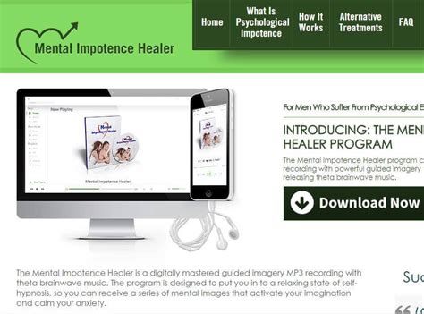 Mental Impotence Healer Review Is Your Problem Really In Your Head