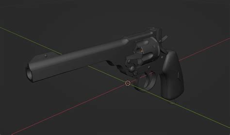 my f irst gun model r blender