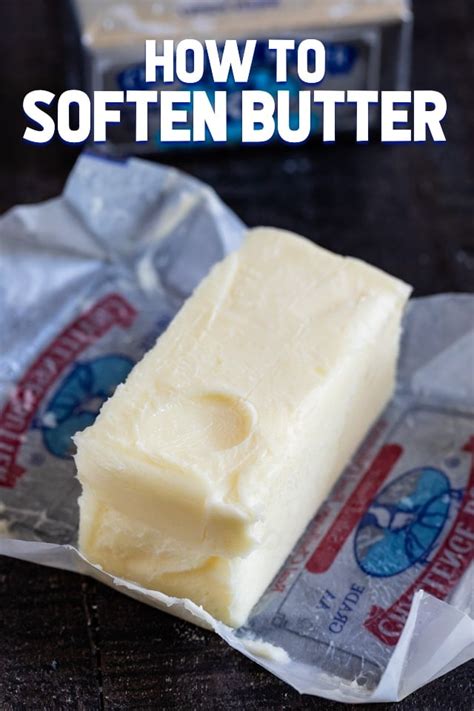 How To Soften Butter Crazy For Crust