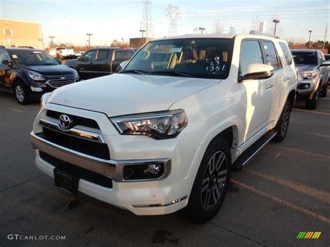 2018 Blizzard White Pearl Toyota 4runner Limited 4x4 124004634
