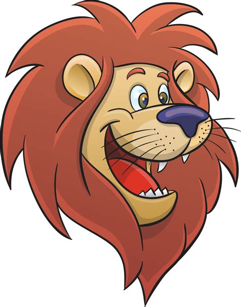 Cartoon Lion Faces