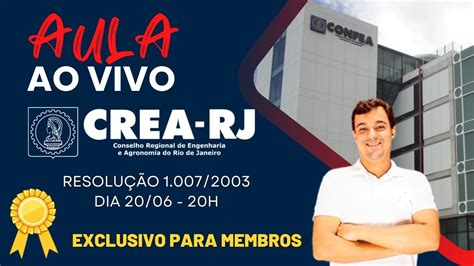 Exerc Cios Resolu O Confea Legisla O Espec Fica Crea Rj