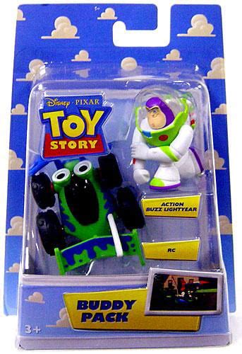 Toy Story Buddy Pack Action Buzz Lightyear And Rc Mini Figure 2 Pack