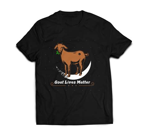 Goat Lives Matter Cool Funny Goat Lover T T Shirt Merch By Amazon Pre Made Designs