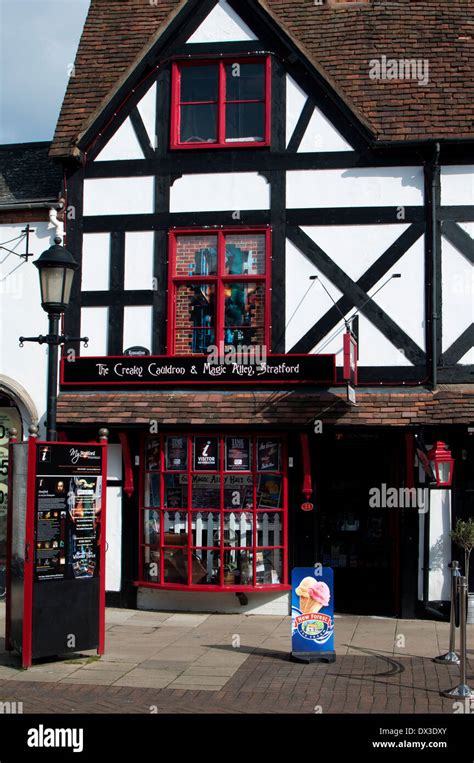 The Creaky Cauldron And Magic Alley Shop Stratford Upon Avon Uk Stock