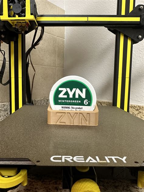 STL file Zyn Can Desk Caddy 🥫・3D print object to download・Cults