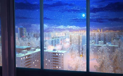 Winter Cozy Anime Wallpapers Wallpaper Cave