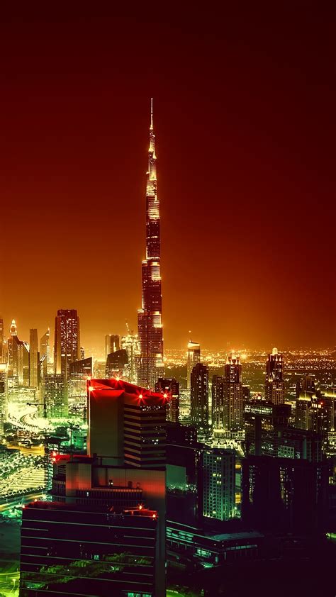 Burj Khalifa Wallpaper 4k Dubai United Arab Emirates