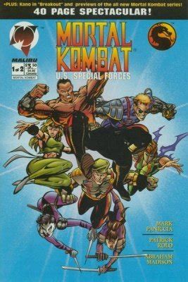 Mortal kombat comics (malibu) the original short lived series published by malibu comics. Mortal Kombat: U.S. Special Forces 1 (Malibu Comics ...