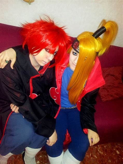 Sasori And Deidara Cosplay By Thebonnybb On Deviantart