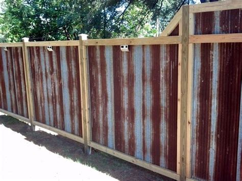 How To Build A Corrugated Metal Fence See Full List On