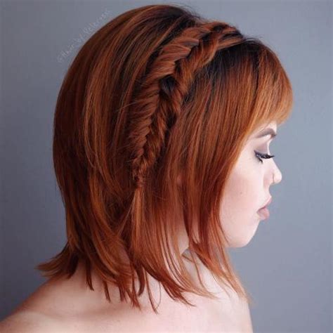 Cheap synthetic chignon, buy quality hair extensions & wigs directly from china suppliers:jeedou synthetic hair braided plaited fishtail fishbone drawstring ponytail extension black brwon color chignon hairpiece enjoy free shipping worldwide! 40 Gorgeous Braided Hairstyles for Short Hair - Tutorials ...