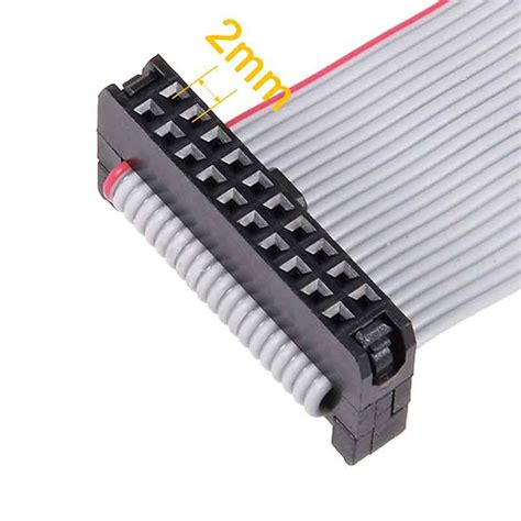 2mm Ribbon Cable 20 Pin Idc Connector Ecocables