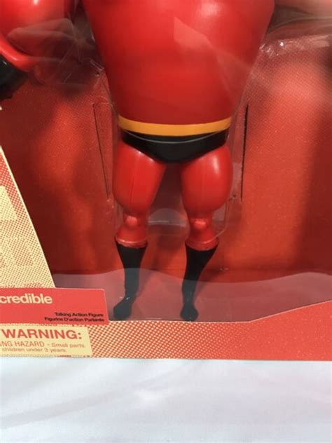 Disney Store~the Incredibles~ Light Up Talking Mr Incredible 12 Action Figure Ebay