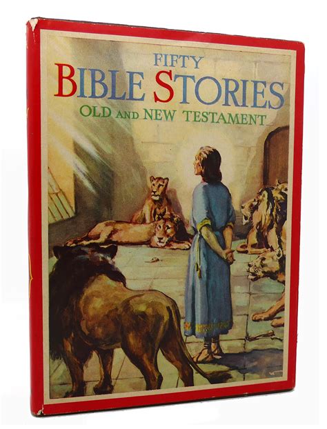 Fifty Bible Stories Old And New Testament First Edition Thus First
