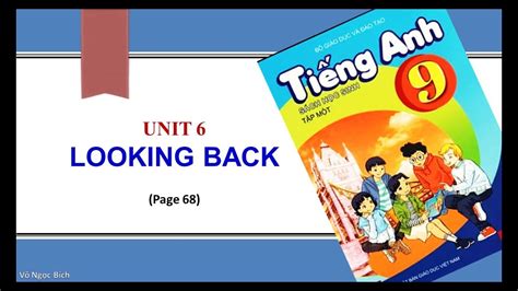 Tieng Anh 9 Unit 6 Lesson 7 Looking Back Vo Ngoc Bich Youtube