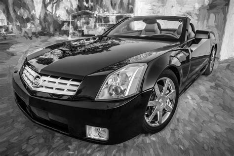 The 2020 cadillac xt6 sport black image is added in the car pictures category by the author on feb 27, 2020. 2007 Cadillac Xlr Sports Car Painted Bw Photograph by Rich ...