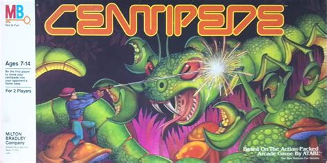 Board Games Retro Milton Bradleys Centipede Takes An Unexpected