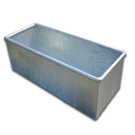 Galvanised Livestock Drinking Trough Metal Water Trough Water Trough