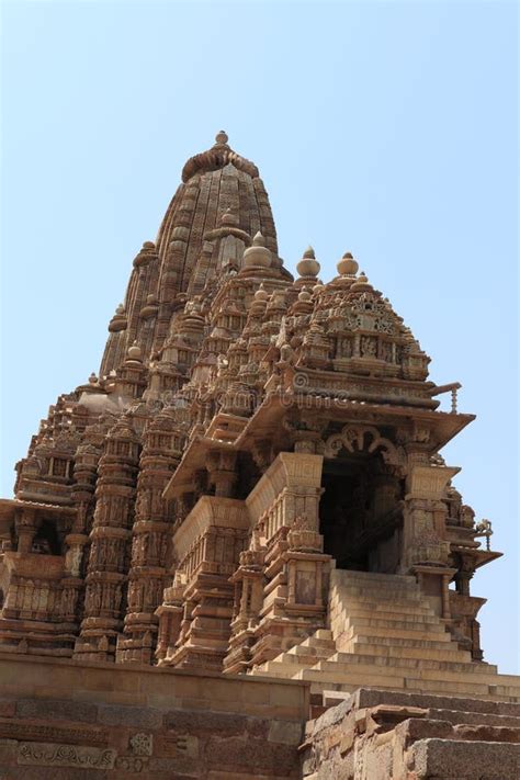 Temple City Khajuraho In India Stock Image Image Of Della Asia 42184565
