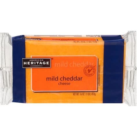 American Heritage Mild Cheddar Cheese 16 Oz Instacart