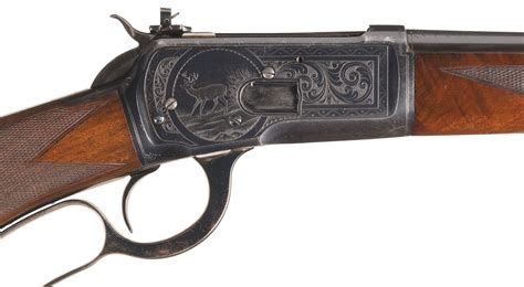 Factory Engraved Winchester Deluxe Model 1892 Carbine Winchester