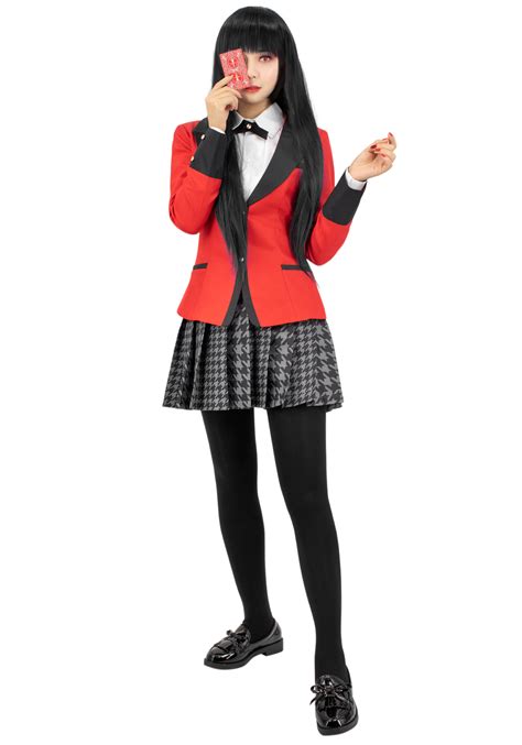 Kakegurui Jabami Yumeko Cosplay Costume School Uniform