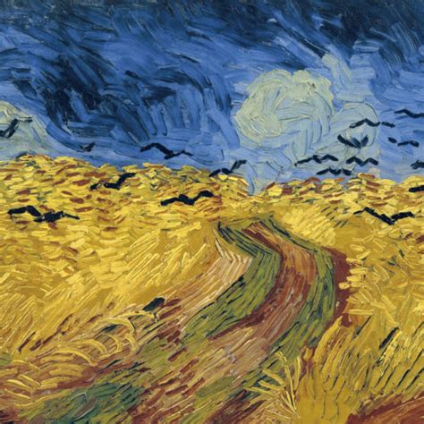 Van Gogh Wheatfield With Crows Rexha Gold