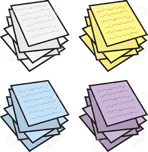 Stack Of Paper Clipart Free Download On Clipartmag