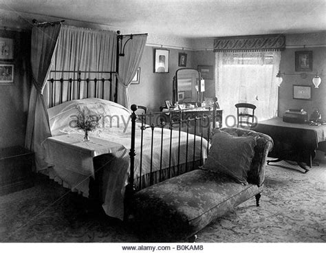 Edwardian Bedroom 1909 Stock Image Bedroom Vintage Vintage