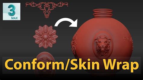 Conform And Skin Wrap 3dsmax Tricks Youtube