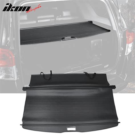 Ikon Motorsports Compatible With 10 21 Toyota 4runner Retractable Black