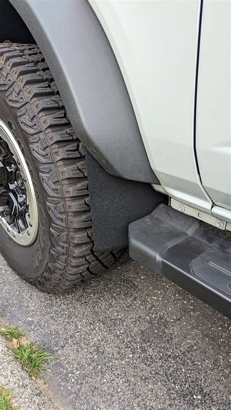 Custom Sasquatch Obx Mud Flaps Bronco6g 2021 Ford Bronco And Bronco