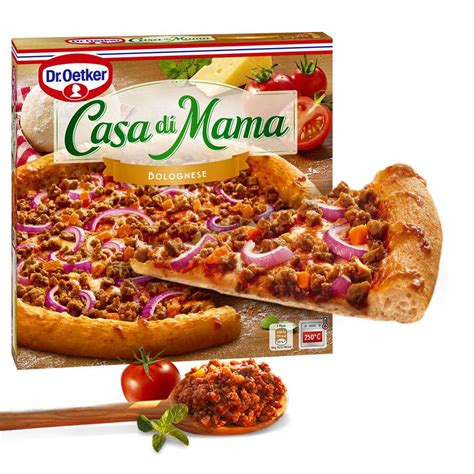 Achat Promotion Droetker Pizza Casa Di Mama Bolognese Boite De 420g