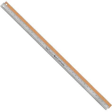 Buy Breman Precision Metal Ruler 36 Inch Stainless Steel Cork Back