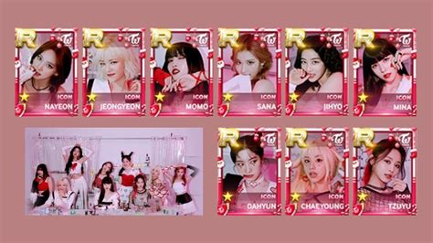 Superstar Jyp Twice Icon Le Theme Card Complete Youtube