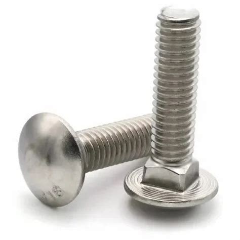 Ms Carriage Bolt At Best Price In Ludhiana By Shree Krishna Manufacture