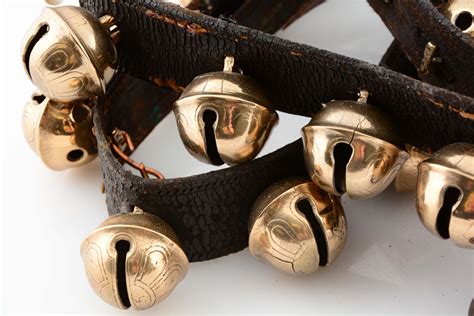 Lot Detail Set Of Antique Brass Sleigh Bells