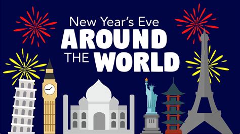 New Year's Eve Around the World - MuncieCalendar.com