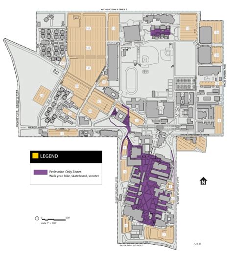 Cal State Long Beach Campus Map