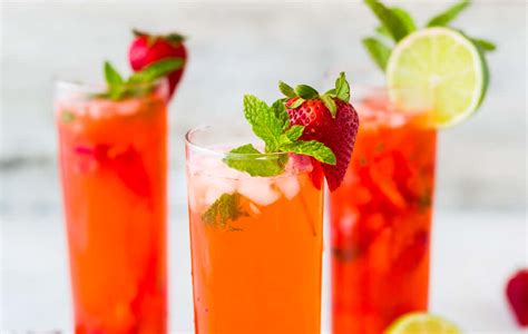 Strawberry Limeade Your New Go To Summer Beverage Earth Echo Foods