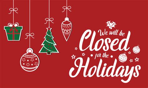 Closed For Christmas And The New Year Abingdon Technologies