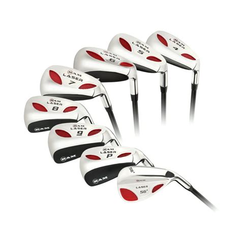 Ram Golf Laser Graphite Hybrid Irons Set 4 Sw 8 Clubs Mens Right Hand Regular Flex